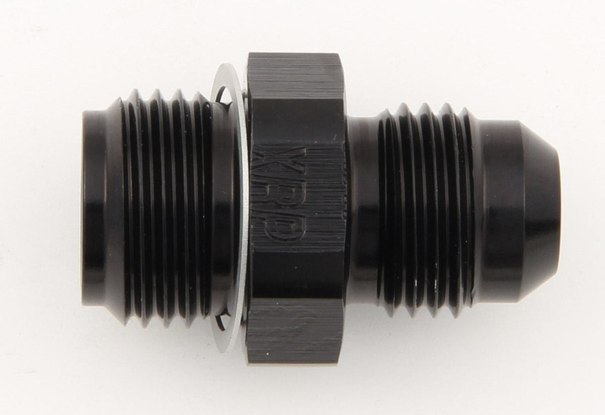 #6 to 5/8-18 Inv Flare Fuel Pump Fitting Black - 702106BB Vinyasa Automotive