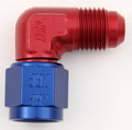 #4 90 Deg Fem Swivel to Male Flr Forged Fitting - 900504 Vinyasa Automotive
