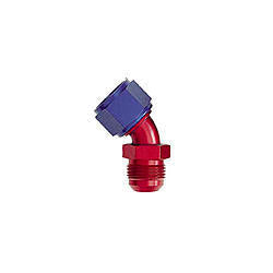 #10 45 Deg Fem Swivel to Male Flare Adapter - 920410 Vinyasa Automotive