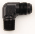 Elbow 90 X #6 Flare X 1/4 NPT Black - 982206BB Vinyasa Automotive