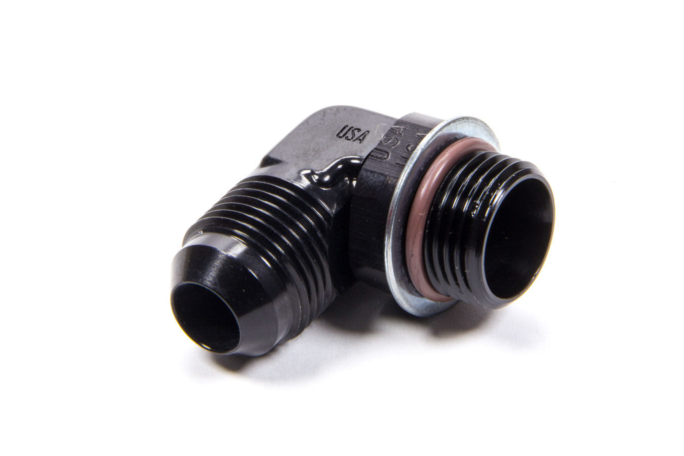 #8 Male Flare to #8 ORB 90 Degree Fitting - 989108 Vinyasa Automotive