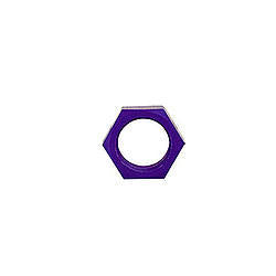 #8 Bulkhead Nut Alum - 992408 Vinyasa Automotive