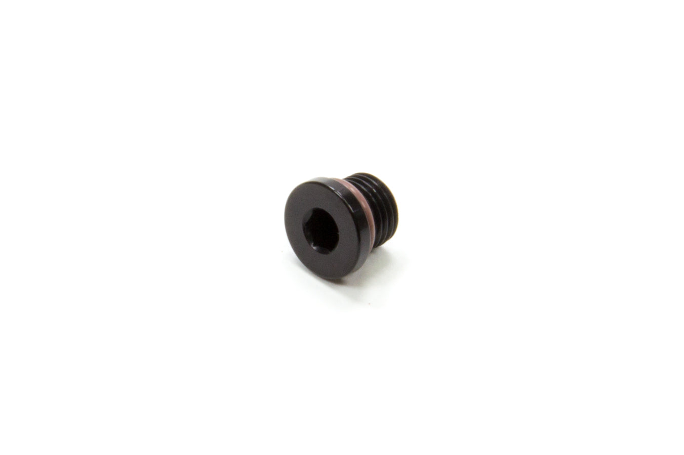 -3 ORB Internal Hex Port Plug - Aluminum - Black - IHP003 Vinyasa Automotive
