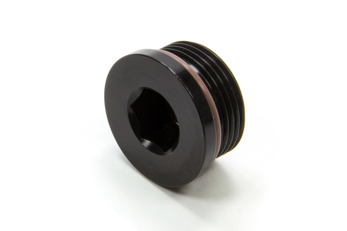 -16 ORB Internal Hex Port Plug Alum. - Black - IHP016 Vinyasa Automotive