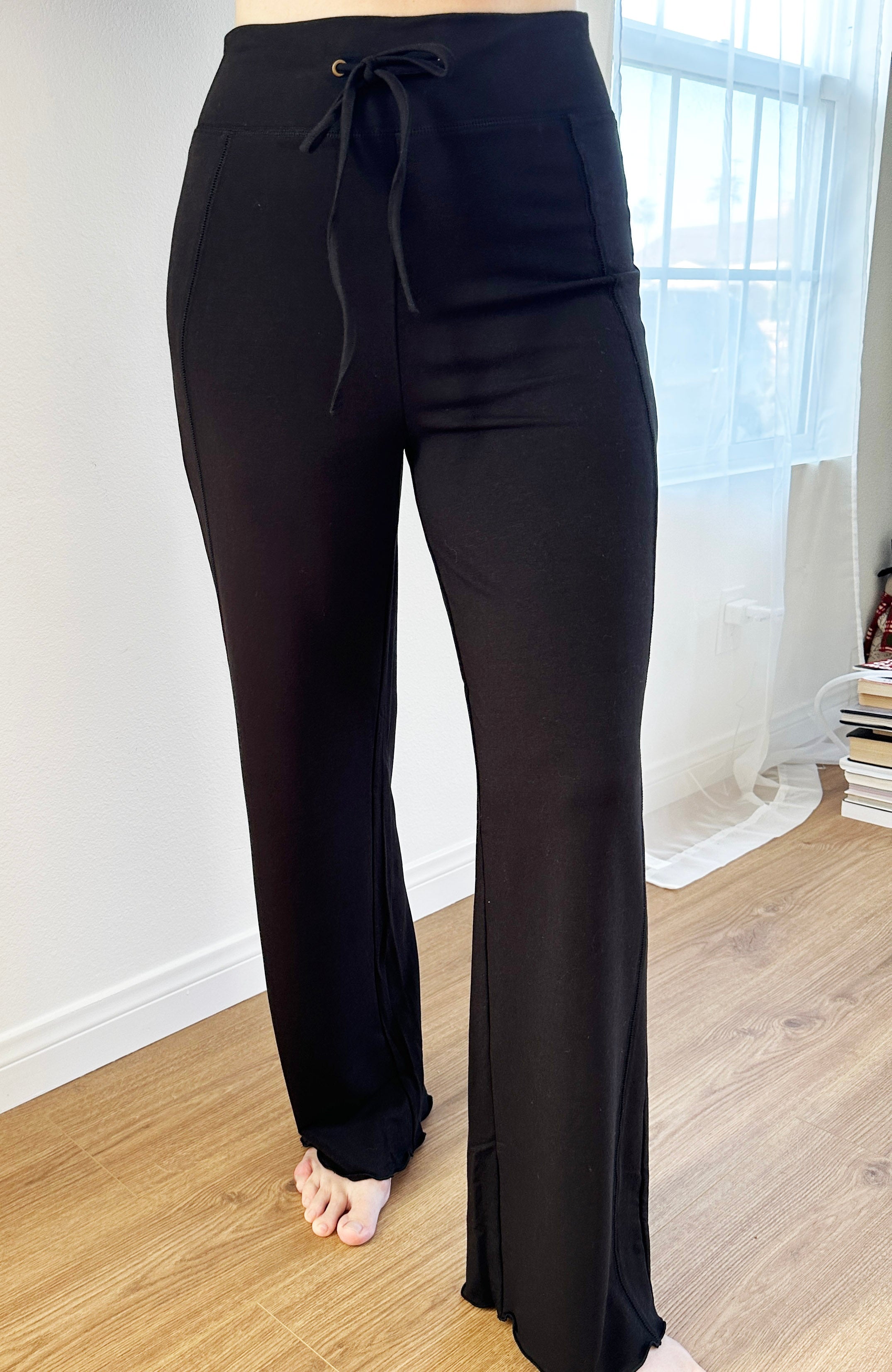 New Women's Bamboo Viscose Yoga Pants Spun Bamboo