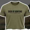 "Suck At Hunting" Tee Bow Crew Apparel - Bow Hunting Lifestyle Apparel