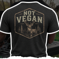 "Not Vegan" Tee Bow Crew Apparel - Bow Hunting Lifestyle Apparel