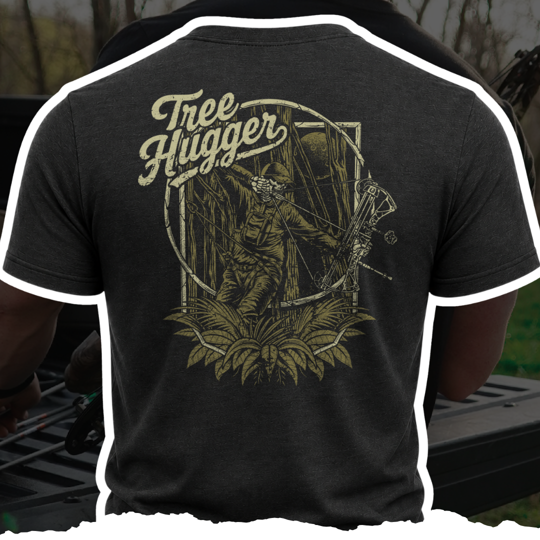 "Tree Hugger" Tee Bow Crew Apparel - Bow Hunting Lifestyle Apparel
