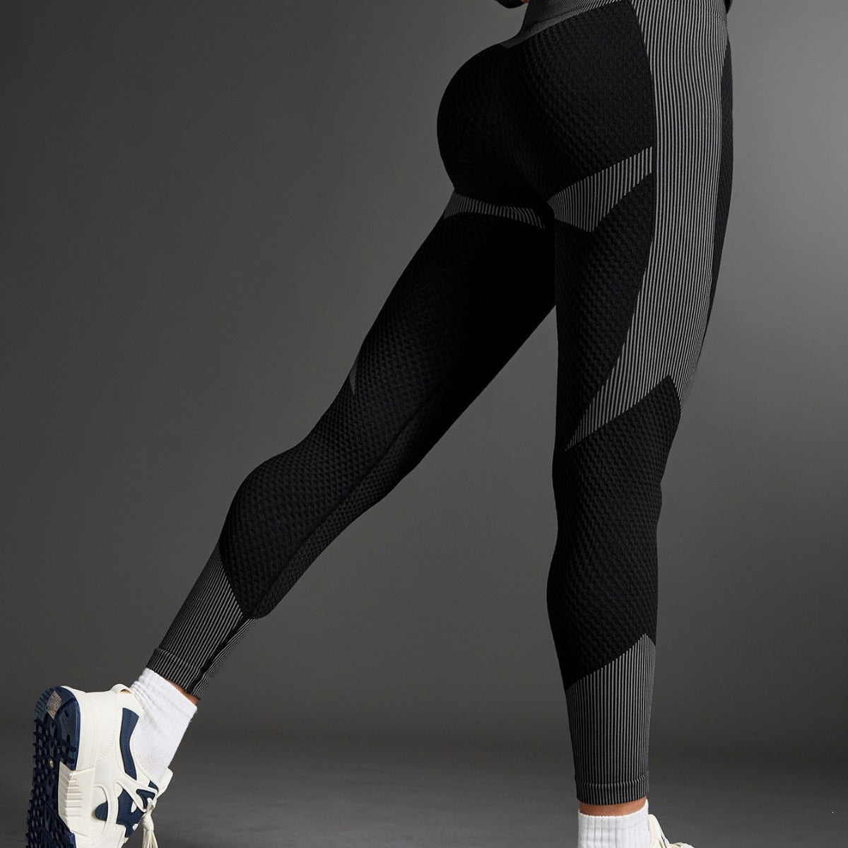 Yoga Cut-To-Size Cross-Border Amazon Tk Fitness Leggings Moisture-Wicking Sportswear Women's Polyester Sports Pants Social Buzz eSIMs