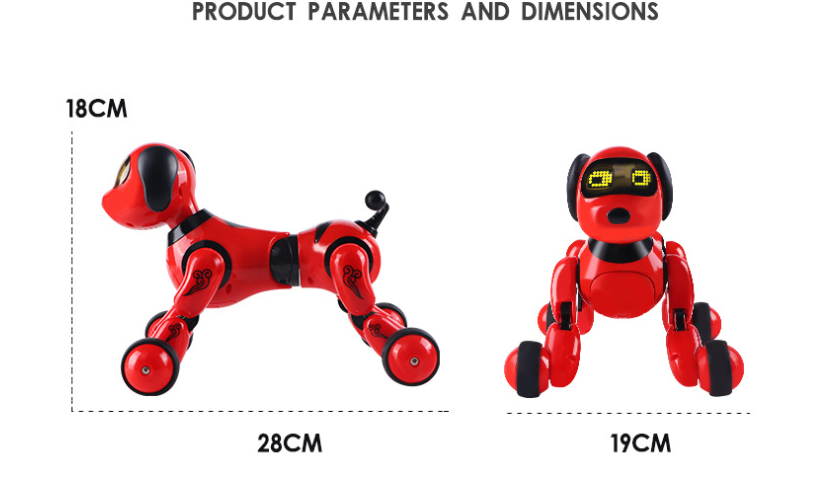 Electronic dog toy