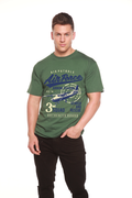 Air Force Men's Bamboo Viscose/Organic Cotton Short Sleeve Graphic T-Shirt Spun Bamboo
