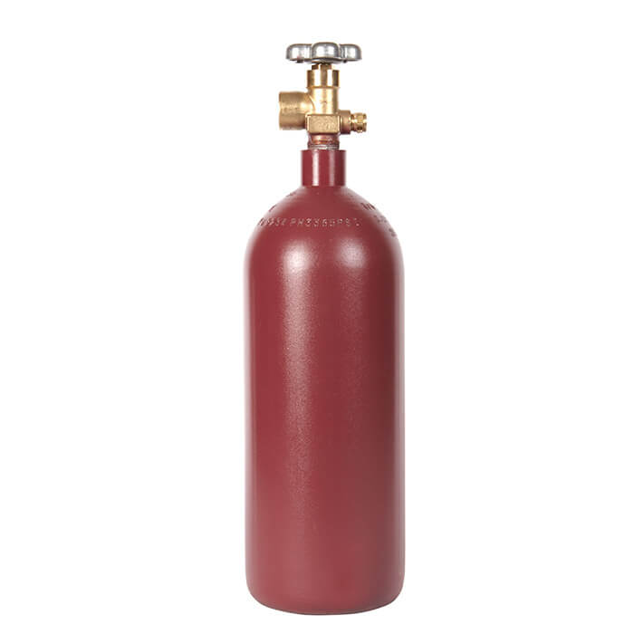 Small Argon Tank Pre-Filled for Permanent Jewelry Welders 20scf
