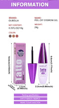 Durable Waterproof Colorfast Semi-permanent Brow Cream
