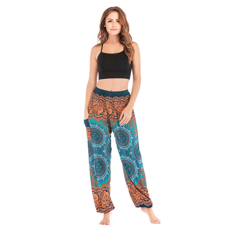 Casual Yoga Pants Bloomers Yoga Wear Women's Casual Pants Social Buzz eSIMs
