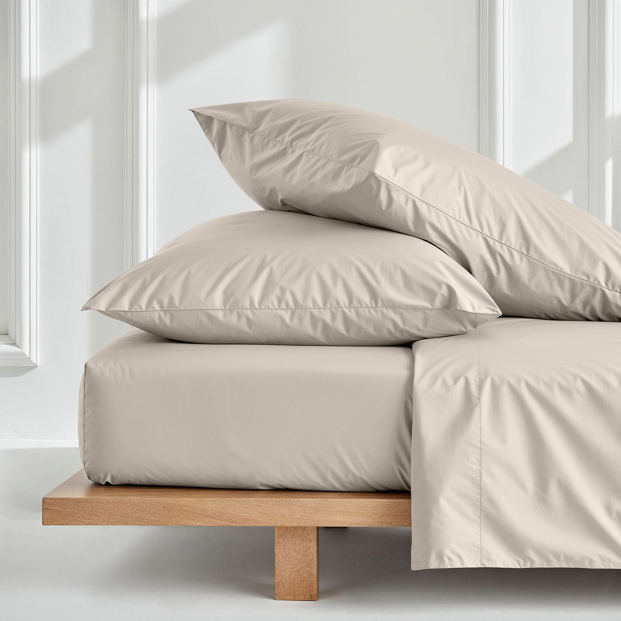 Luxe Australian Sateen Pillowcase Set Italic
