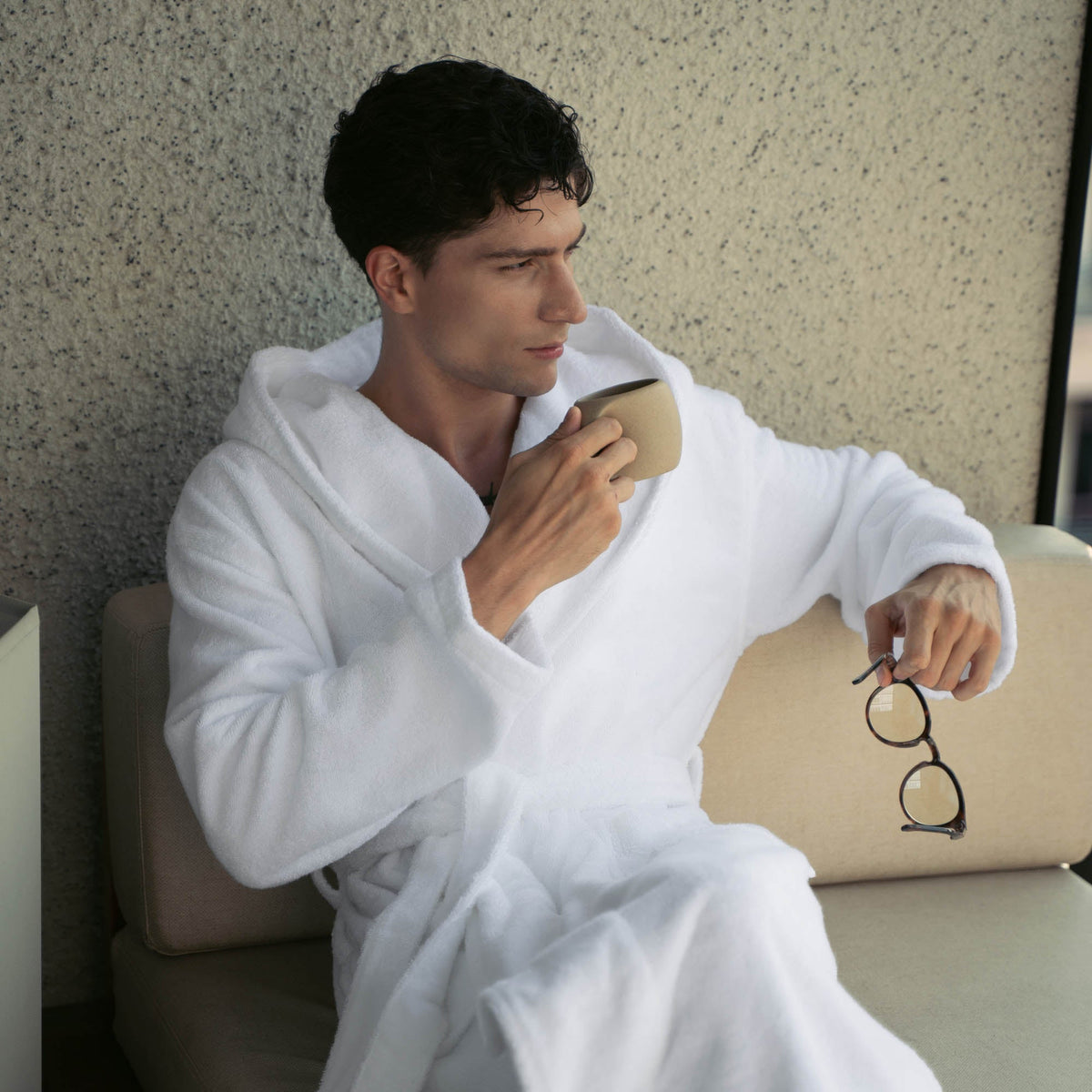 Ultraplush Australian Cotton Unisex Bathrobe Italic