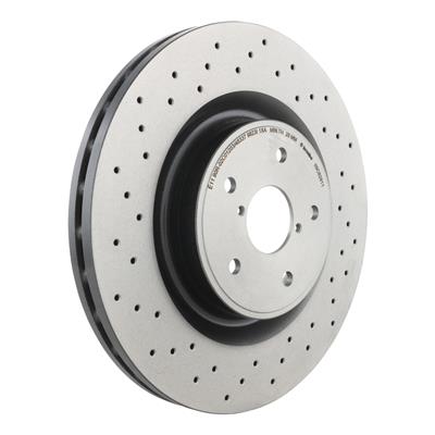 Brembo Prime UV Coated Brake Rotors - 09C82811 Vinyasa Automotive