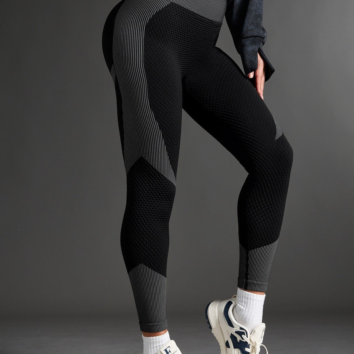 Yoga Cut-To-Size Cross-Border Amazon Tk Fitness Leggings Moisture-Wicking Sportswear Women's Polyester Sports Pants Social Buzz eSIMs