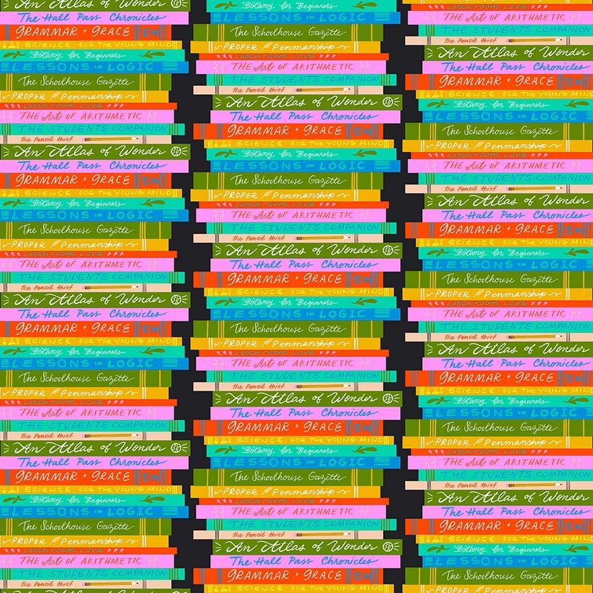 Book Stacks Vintage Dress Retrolicious