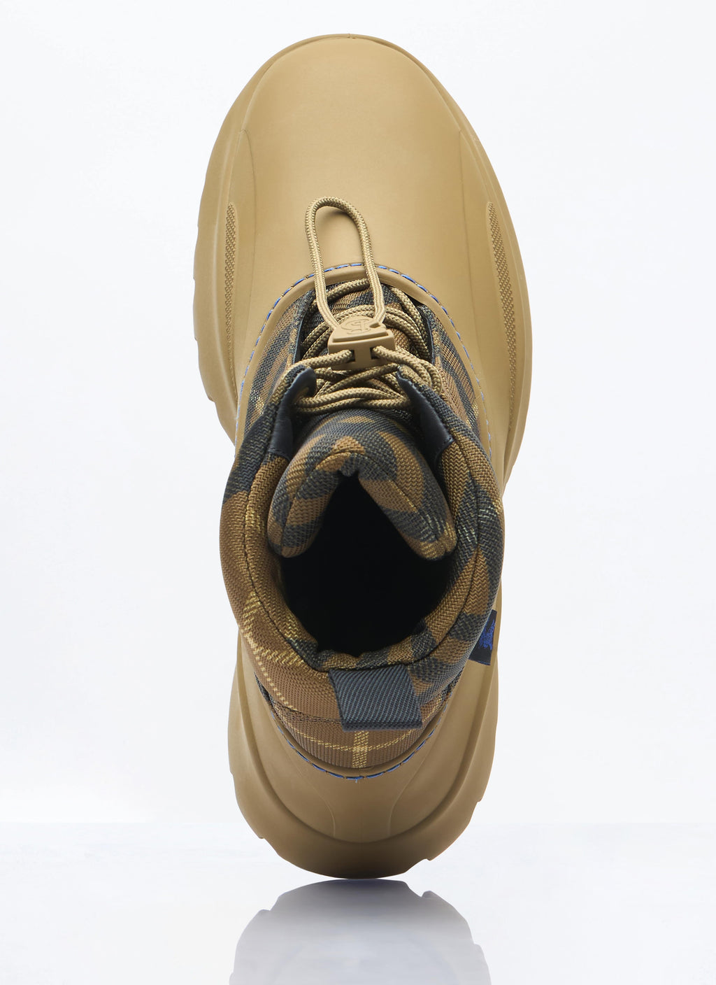 Burberry Men Check Scoot Trek Boots