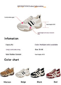 Womens Stylish Casual Thick-soled Running Sneakers