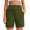 European And American Cross-Border New Style Women's Solid Color Stretchy Comfortable Fitness Pants Yoga Casual Shorts Social Buzz eSIMs
