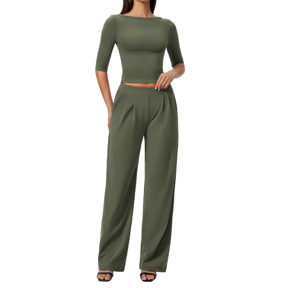 Fitness Quick-Dry Yoga Outfit Set For Women Social Buzz eSIMs