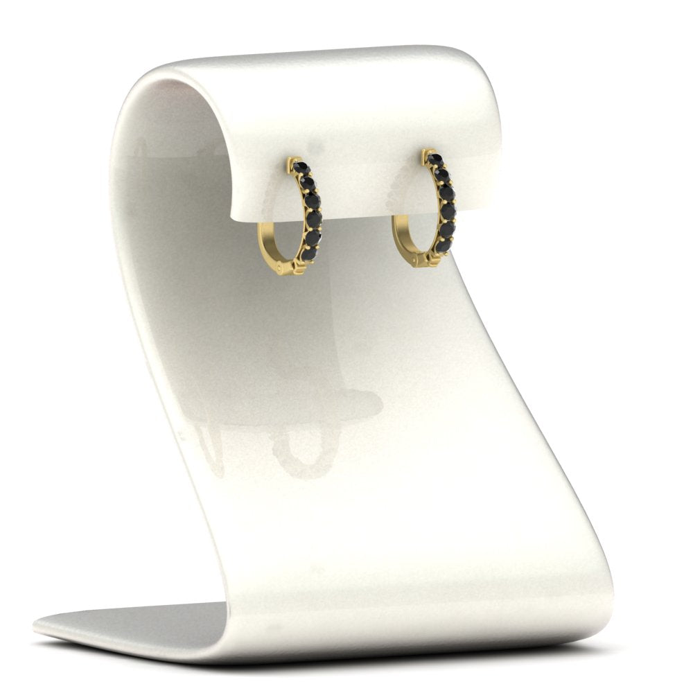 Modern Huggie Hoop Earrings