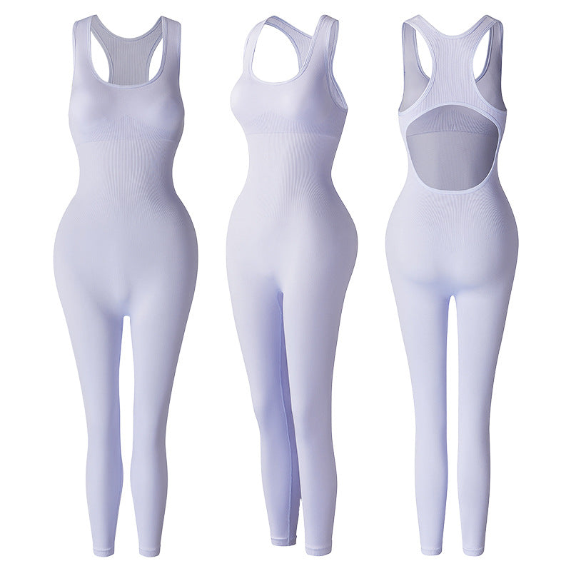 Womens Long-style One-piece Yoga Suit Social Buzz eSIMs