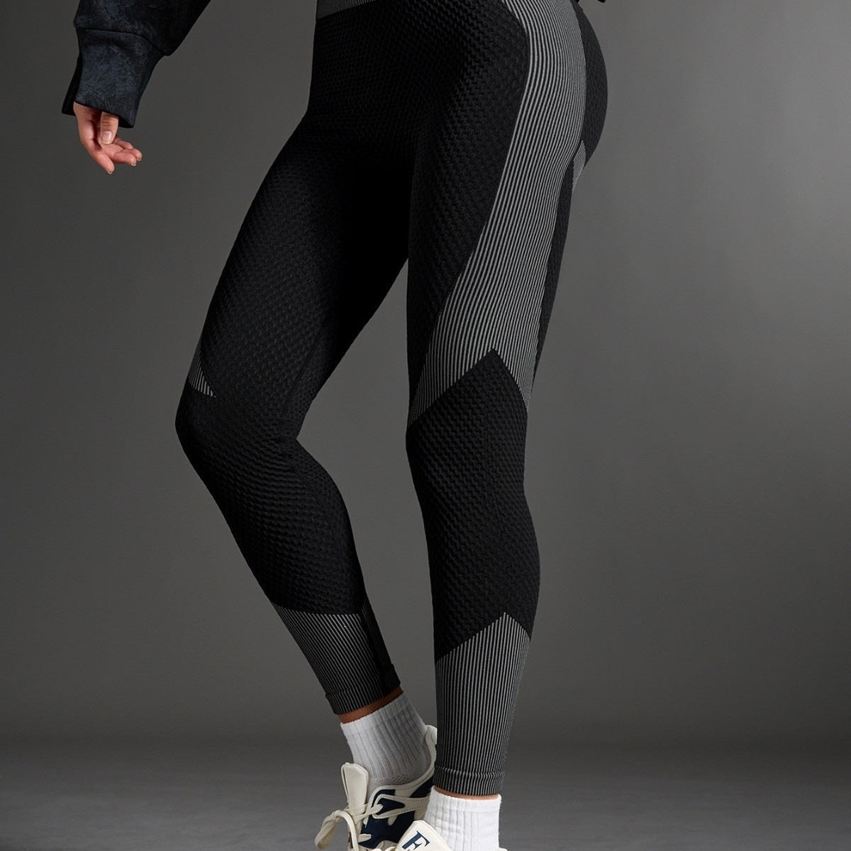 Yoga Cut-To-Size Cross-Border Amazon Tk Fitness Leggings Moisture-Wicking Sportswear Women's Polyester Sports Pants Social Buzz eSIMs