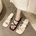 Womens Fashionable Versatile Flat Sandals