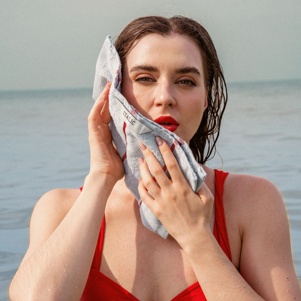 Deia Australian Cotton Towels Italic
