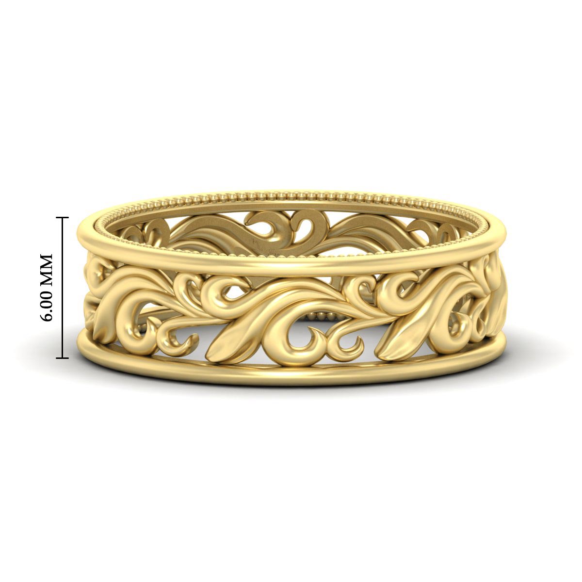 Filigree Women Wedding Band
