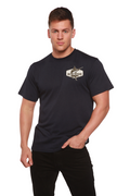 Rei do Oceano Men's Bamboo Short Sleeve Graphic T-Shirt Spun Bamboo
