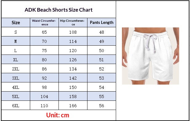 Printed Mens Fashionable Sports Beach Shorts
