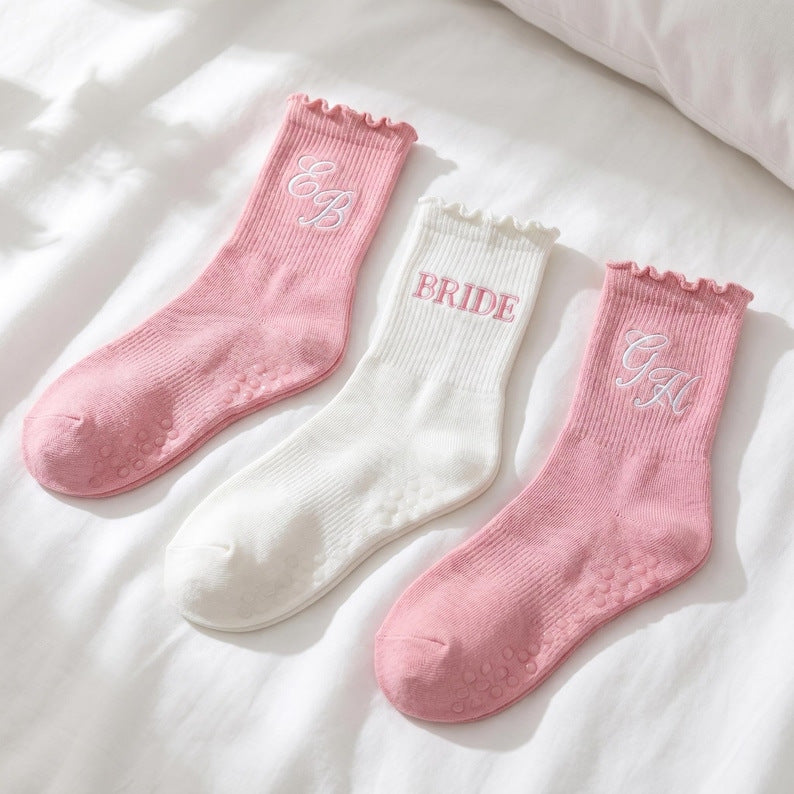 Embroidered Yoga Socks For Children Social Buzz eSIMs