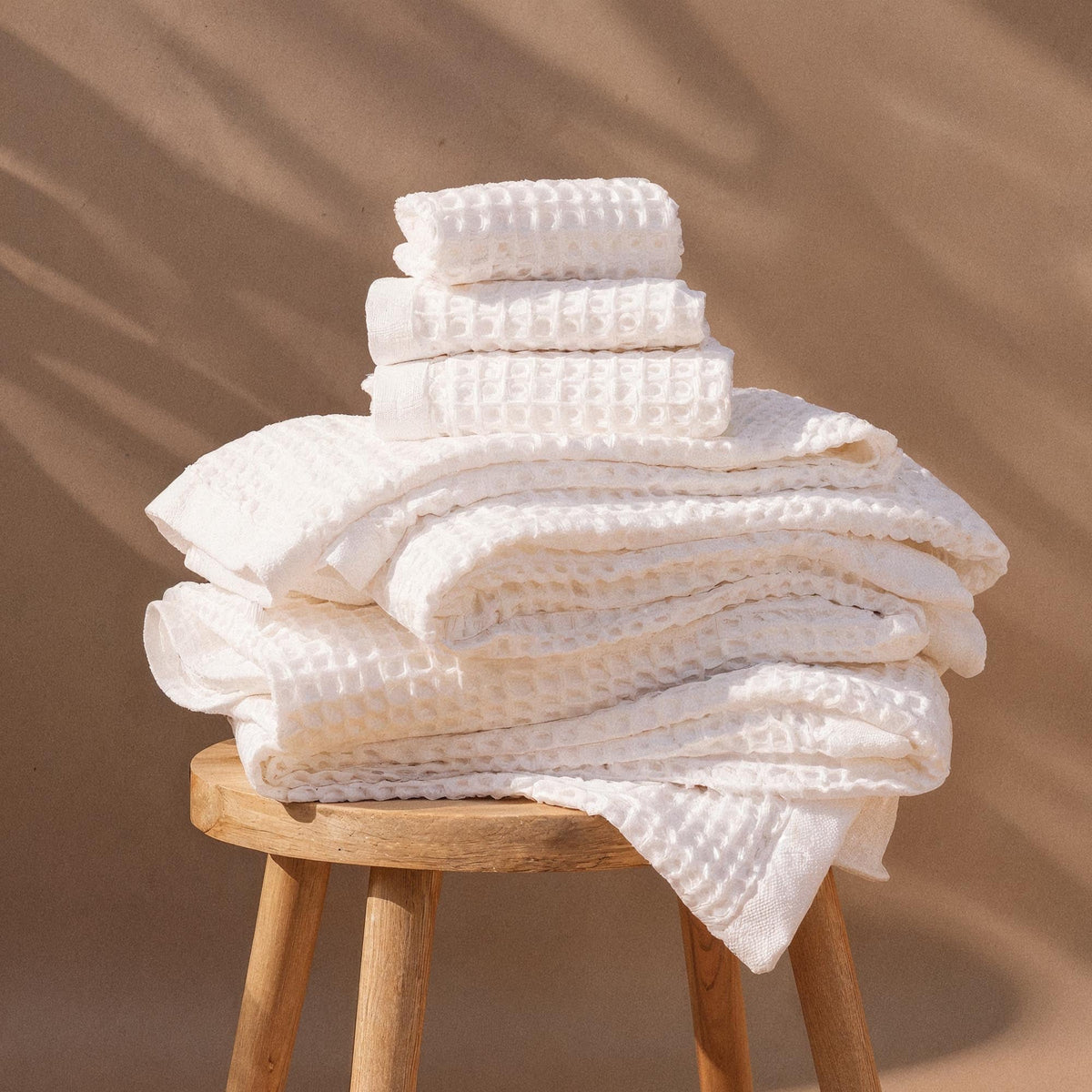 Sedona Australian Cotton Waffle Towels Italic