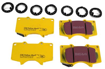 EBC Yellowstuff Brake Pads - DP41657R Vinyasa Automotive