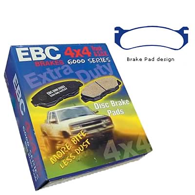 EBC Greenstuff Elite SUV and Light Truck Organic Brake Pads - DP61304 Vinyasa Automotive