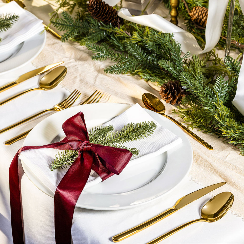 Emilia Mirror 20-Piece Flatware Set Italic