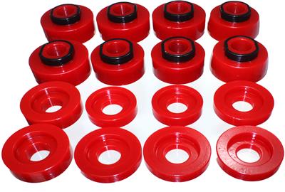 Energy Suspension Body Mount Bushings - 44124R Vinyasa Automotive