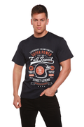 Full Speed Super Men's Bamboo Viscose/Organic Cotton Short Sleeve Graphic T-Shirt Spun Bamboo