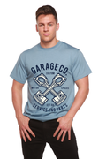 Garage Co Men's Bamboo Viscose/Organic Cotton Short Sleeve Graphic T-Shirt Spun Bamboo