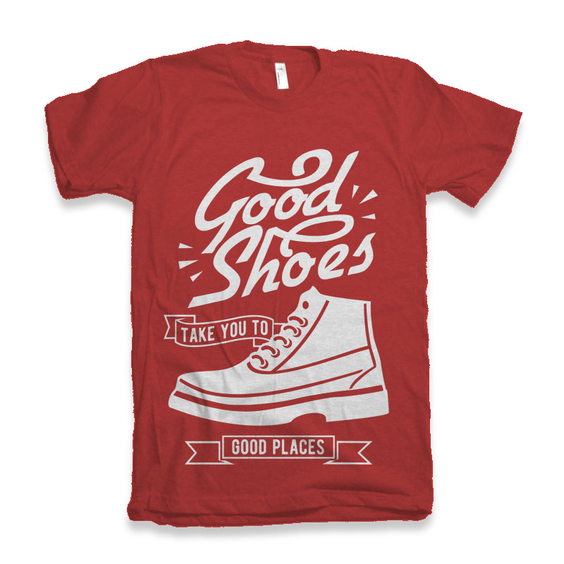 Good Shoes Men's Bamboo Viscose/Organic Cotton Short Sleeve Graphic T-Shirt Spun Bamboo