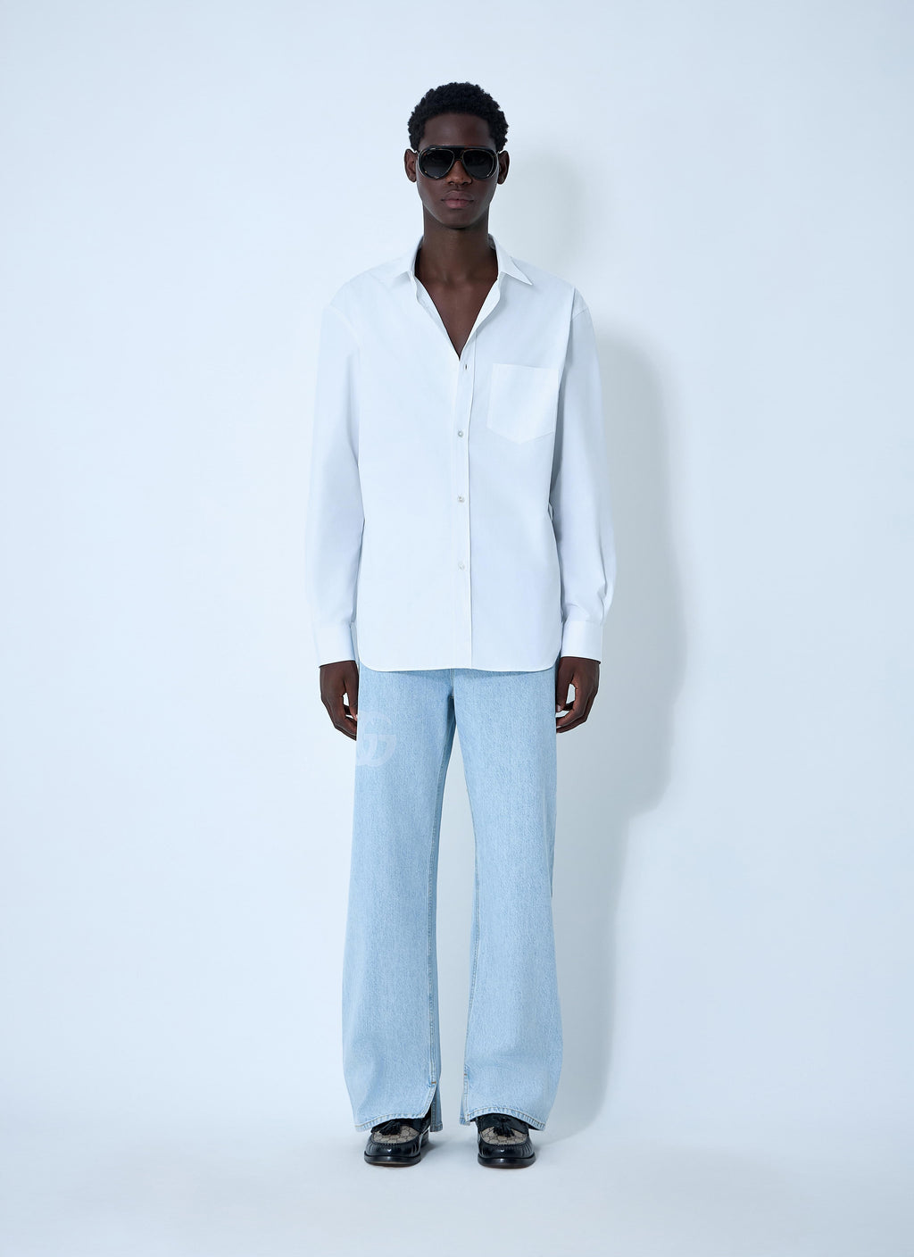 Gucci Men Button-Down Shirt