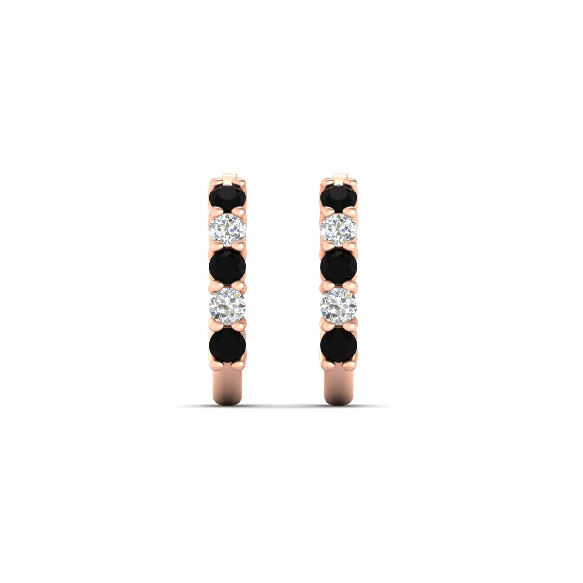 Half Huggie Hoop Earring