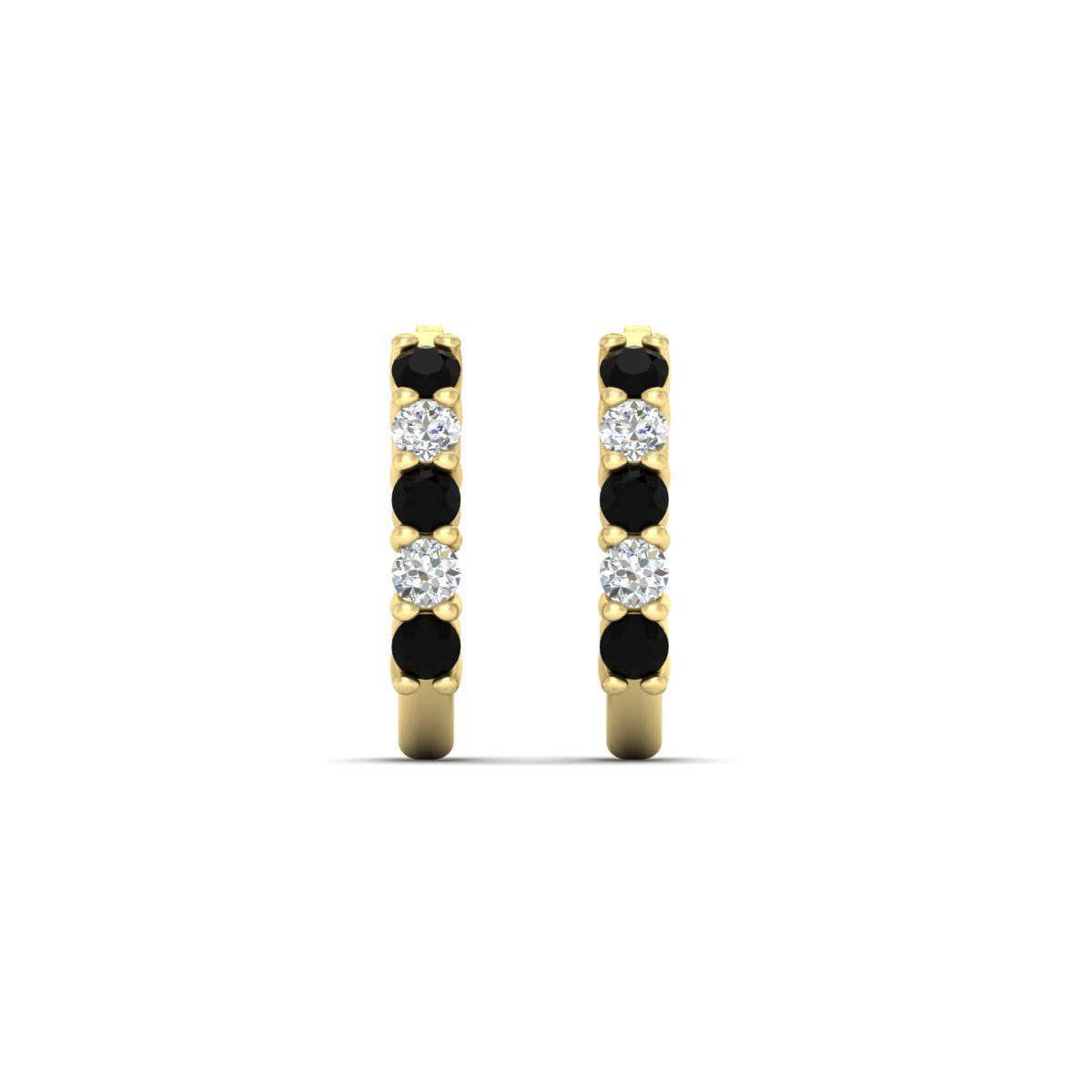 Half Huggie Hoop Earring