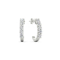 Half Huggie Hoop Earring