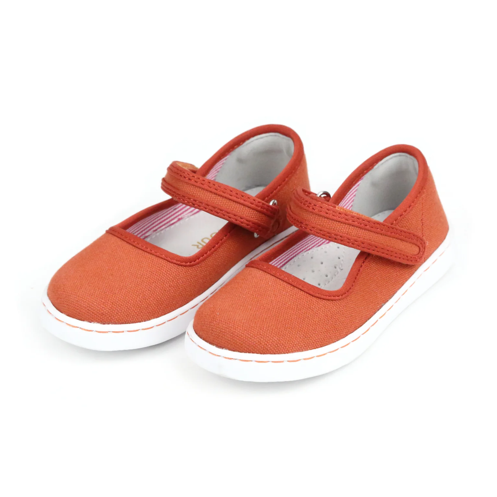 Jenna Canvas Mary Jane Torn and Trendy