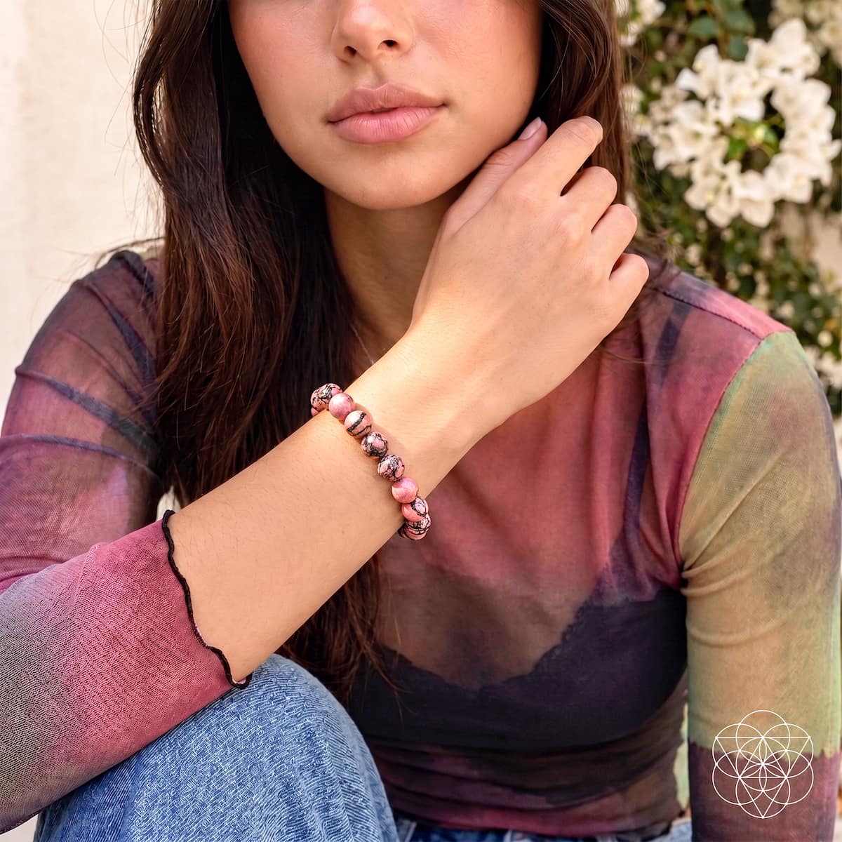 The Love Frequency – Rhodonite Bracelet of Forgiveness Conscious Items
